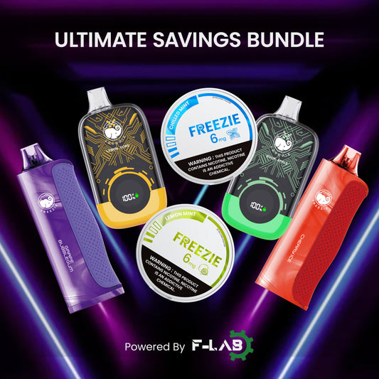 Ultimate Savings Bundle 40% Off(20 vapes & 5 pouches)