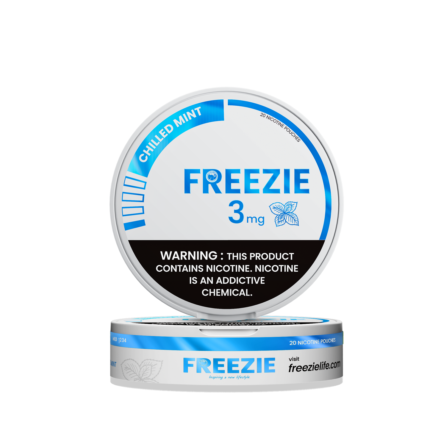 Chilled Mint｜3mg FREEZIE Life