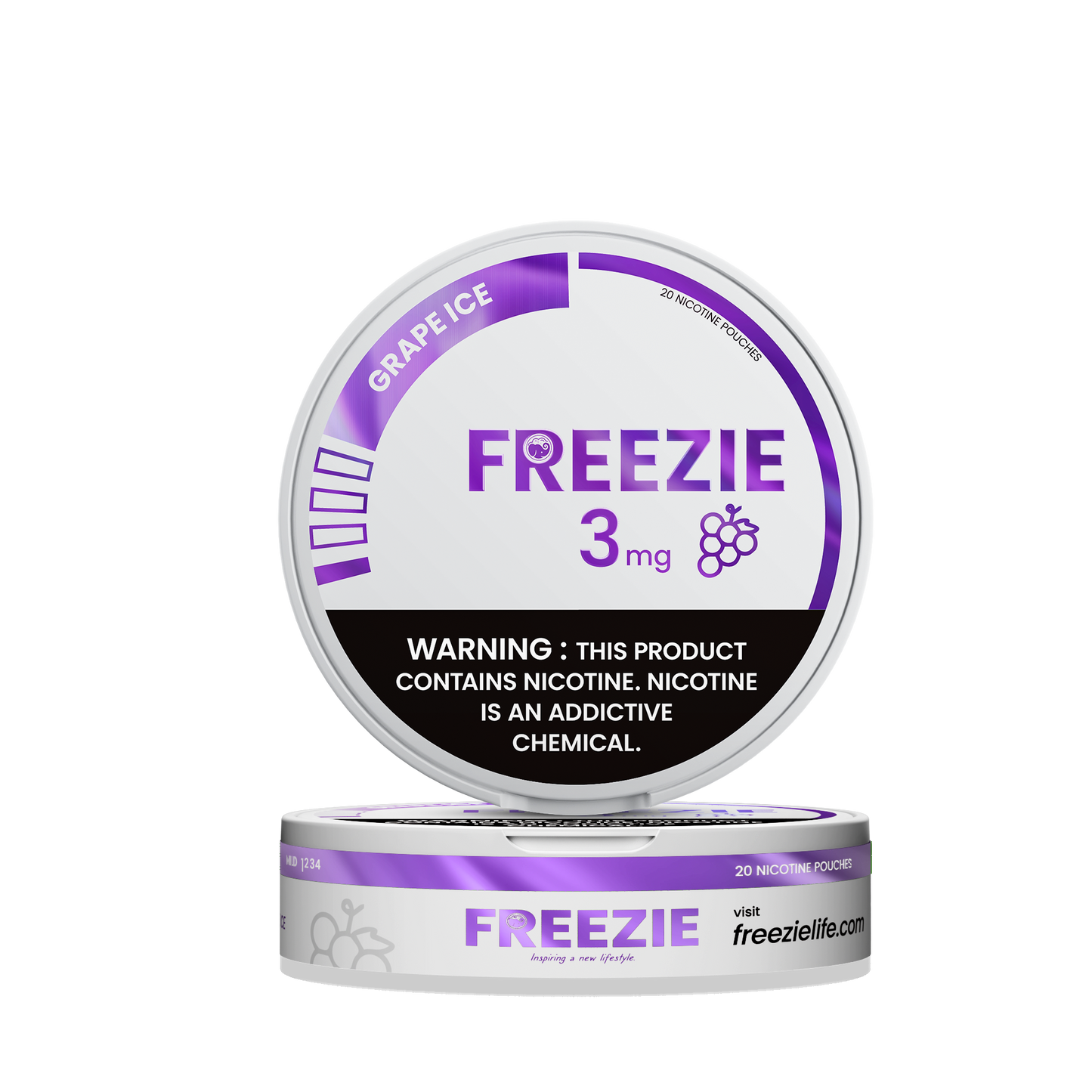 Grape Ice｜3mg FREEZIE Life