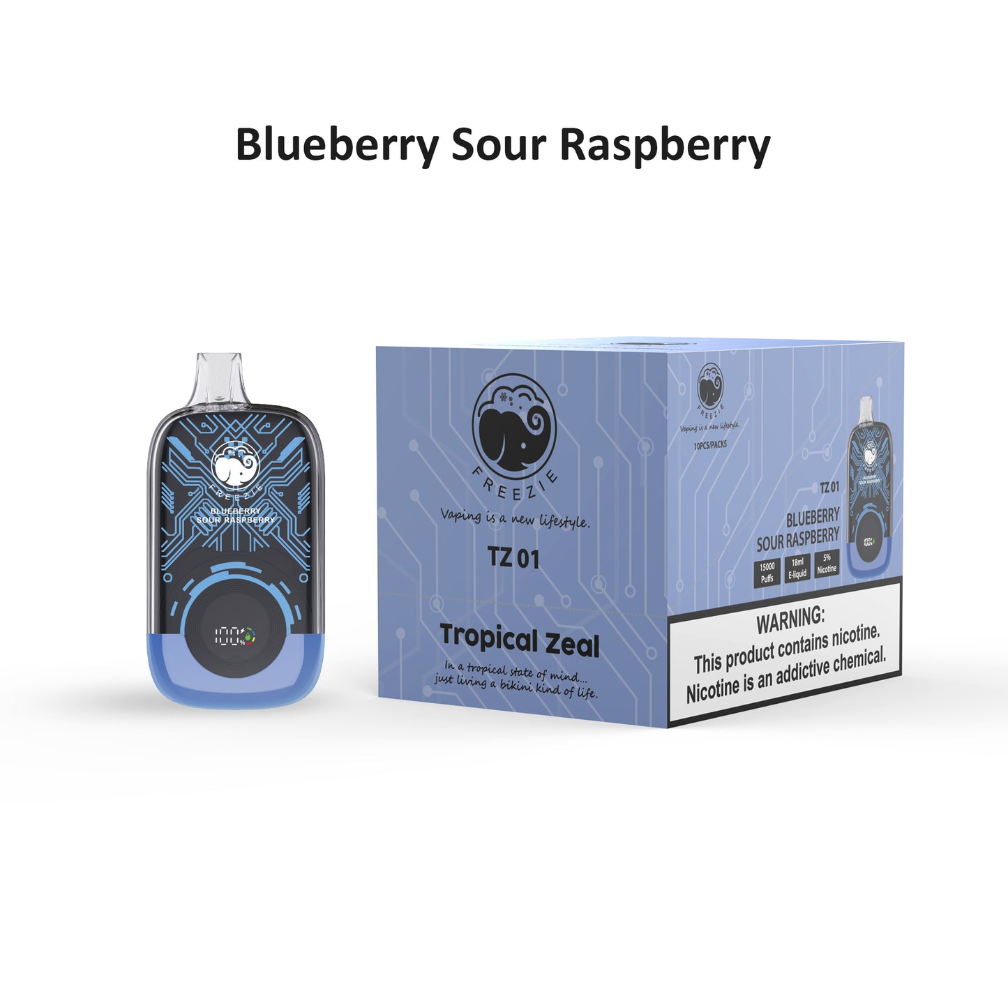 TZ15000-Blueberry sour raspberry FREEZIE Life