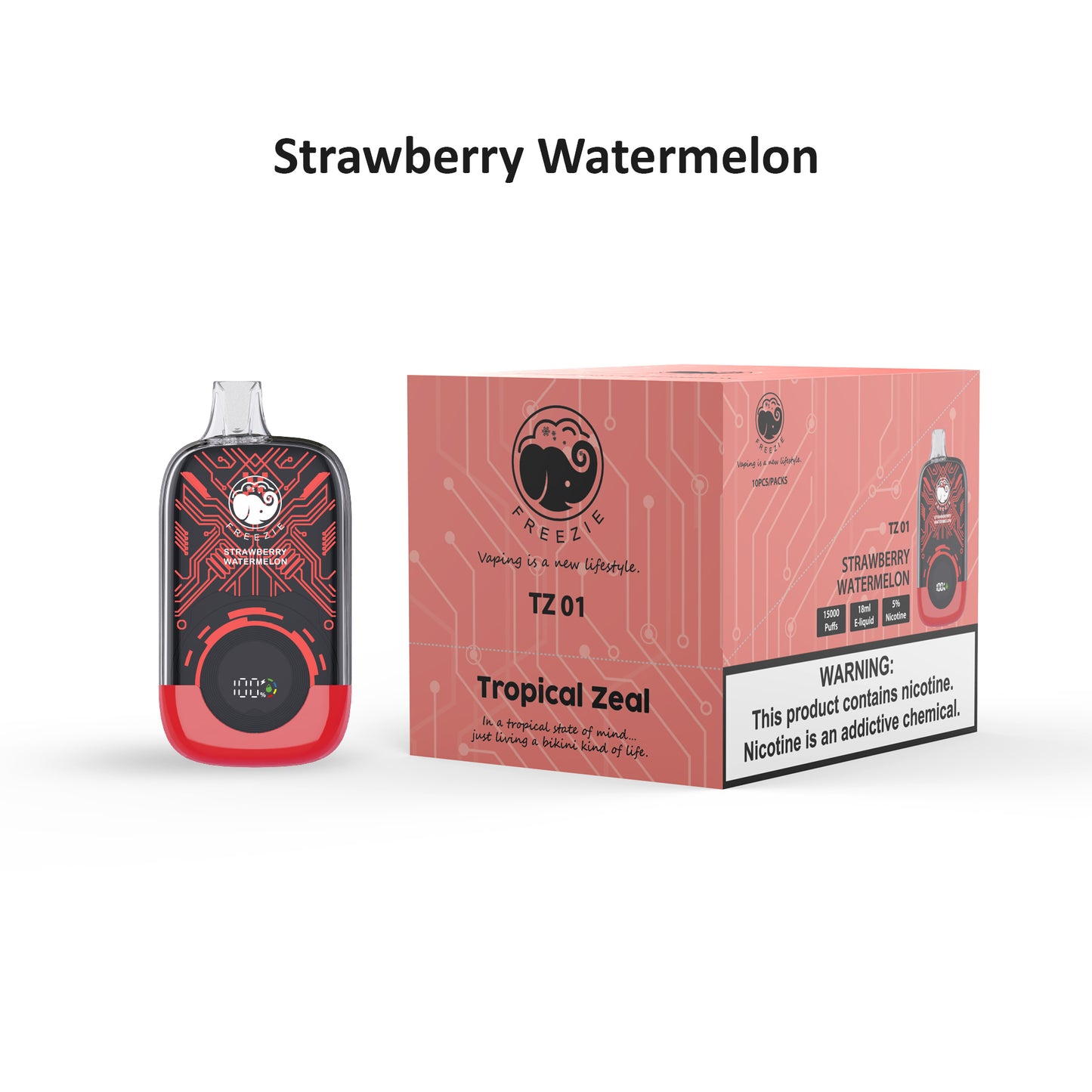 TZ15000-Strawberry watermelon FREEZIE Life